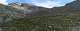  Vue depuis le lac Blanchet InfÃ©rieur sur la montÃ©e au col Blanchet. A Gauche le Rocca Bianca.
700*274 pixels (34783 octets)(i1933)