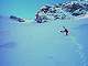 La neige est dure.  Montée directe à pied au col St Martin. (c) Christophe ANTOINE
500*375 pixels (17646 octets)(i619)