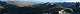  Panorama général de la vallée de St Véran depuis le pic de Caramantran. A gauche le col de la noire et le pic de Farnéiréta. A droite le pic de Châteaurenard puis vers nous la pointe de Sagnes Longues.  (c) Christophe ANTOINE
1400*254 pixels (36311 octets)(i1912)