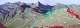   Vue de la Crête au sud du pic de Caramantran (en premier plan à droite). En suivant la crête: le col de St Véran, le Rocca Bianca la Tête des Toillies. (c) Christophe ANTOINE
1290*452 pixels (63731 octets)(i1915)