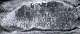 La pierre écrite au dessus de l'office de tourisme. (1768 après la grande inondation de 1733 pour conjurer le sort).  © Guide été hiver Le Queyras par Mathieu et serge Antoine.
570*243 pixels (20740 octets)(i740)