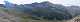  Panorama depuis le col SelliÃ¨re. De gauche Ã  droite: le mont Viso en arriÃ¨re plan , le col Valante, la Pointe Joanne, le col de Soustre, La crÃªte de la Motte,  le Mont Ruine (3145), le col de la Lausette (3054), l'Asti ou mont Aiguillette, (c) Christophe ANTOINE
1100*310 pixels (45740 octets)(i3572)