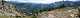  Panorama depuis le col de la Lauze  sur le sud. On distingue à gauche le sentier de montée (GR58).  De gauche à droite: la crête de la montagne de Riou Vert,  le col de Bramousse avec le sommet Brunet. Montbardon dans le fond.   (c) Christophe ANTOINE
1200*280 pixels (66846 octets)(i3565)