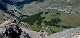  Vue depuis la Pointe des Marcelette (crête) sur la crête de Curlet en bas. Au dessus St Véran.
600*290 pixels (30506 octets)(i3556)